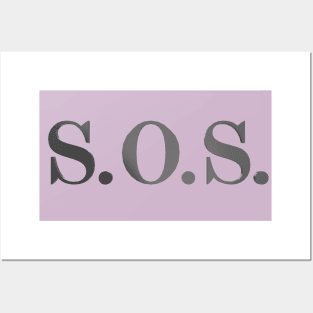 SOS Posters and Art